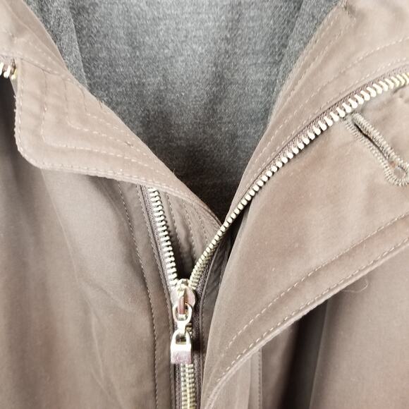 Pal Zileri Men's Brown Chore Barn Coat Jacket Size 52 XL - Picture 6 of 11